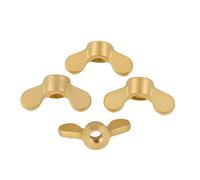 Écrous à ailes papillon en laiton, 1 à 10 pièces, M4 M5 M6 M8 M10 M12 M14 M16 M20, serrer à la main(M12 (1pcs))