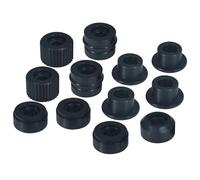 Écrous À Bride Pour Machine À Cintrer 12 Pcs Acier Noir