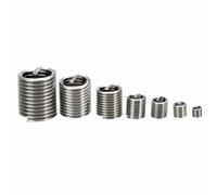 Écrous à insérer, vis à tête creuse, 30 pièces, vis à fil, filetage hélicoïdal, outil de réparation, fixation, résistance à l'usure, acier inoxydable(M5x0.8x2D)