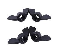 Écrous à oreilles, écrous papillon, 20 pièces/paquet Écrous à oreilles Écrou papillon for boulons Vis Noir M3 M4 M5 M6 M8 M10 M12 Outils manuels Écrou à oreilles en plastique