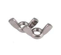 Écrous à oreilles en acier inoxydable 304 | Acier inoxydable 304 2-5 pièces : machines/ponts/sports(3pcs,M10)