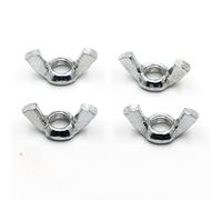 Écrous à oreilles papillon Din315 en acier au carbone zingué M3-M12 10 pièces(M5 10pcs)