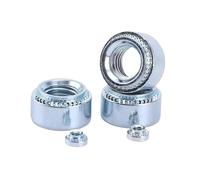 Écrous à sertir en acier au carbone zingué - Inserts M2 à M10 for panneaux de tôlerie(S-M5-0-30pcs)