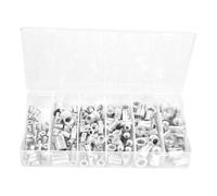 Écrous à sertir - SODIAL - Séries M3-M10 - Pack 195 pièces - Tailles M3 M4 M5 M6 M8 M10 - Tête plate filetée