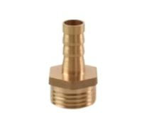 Écrous à souder en forme de T Connecteur de raccord tuyau en laiton mâle à ardillon(3l8 BSP - 13mm,1 pc)