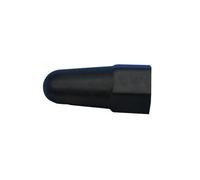 Écrous à tête bombée Lot de 2 à 50 capuchons protection en plastique for écrous hexagonaux, multicolores, plusieurs tailles(Noir,Long 16x40xM10-10pcs)