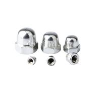 Écrous borgnes hexagonaux à tête sphérique en acier inoxydable 304, M3, M4, M5, M6, M8, M10, M12, M14, 4 à 50 pièces(M4-50pcs)