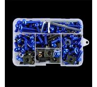 écrous Boulon Compatible Avec Aprilia Le Kit De Boulons De Carénage De Moto Vis CNC Écrou Accessoires De Modification De Moto Jeu De Vis De Pare-brise De Moto 177 Pièces