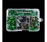 écrous Boulon Compatible Avec Aprilia Le Kit De Boulons De Carénage De Moto Vis CNC Écrou Accessoires De Modification De Moto Jeu De Vis De Pare-brise De Moto 177 Pièces
