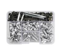 écrous Boulon Compatible Avec Yamaha Pour YZF Pour R1 Pour R15 Pour R25 Pour R3 Pour R6 Pour R125 Boulons De Carénage De Moto Clips De Fixation Du Corps Kit D'écrous À Vis 155 Pièces