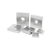 Écrous carrés en acier inoxydable, M3 M4 M5 M6 M8 M10 Écrous rectangulaires Bloc coulissant Argent 50pcs 10pcs Plusieurs tailles(10pcs,M5-10x7x4mm)