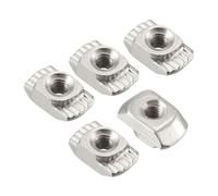 Écrous coulissants en acier au carbone plaqué, Écrou à fente tête de marteau for boulons M3-M8, profils en aluminium, imprimante 3D, bricolage(4040 M5-20pcs)