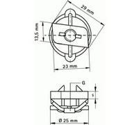 Ecrous coulissants (ez) WALRAVEN BIS RapidRail® - Pour rail BIS RapidRail® WM0-30 EZ M8 - 6513108 G