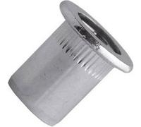 Ecrous crantés acier tête plate M4X30 boîte de 500 - SCELL-IT - TCD0430 Noir G