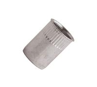 Ecrous crantés Scellit tête réduite 90 inox A2