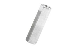 Écrous d'accouplement hexagonaux à longue tige en acier inoxydable 304 m3 m4 m5 m6 m8 m10 m12 m14, écrou hexagonal allongé for imprimante 3D(40mm,M14 (S 22mm) 1pcs)
