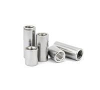 Écrous d'accouplement ronds longs, en acier inoxydable 304, for bielle M2-M20, lot de 67, plusieurs tailles (3 pièces 8 x 12 x 10)(2pcs 10x14x25)