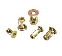 Écrous De Cric Galvanisés M4 M5 M6 M8, 5 À 30 Pièces, Pince Riveter En Métal Expansion, Forme Pétale, Serrure Écrou, Riveteuse Paroi Creuse Fixe(M5X18 (30pcs))
