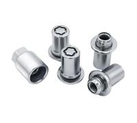 Écrous de jante en acier inoxydable x 1,5 - Antivol de pneu en acier | Écrous de jante et de pneu M12 x 1,5 pour la maison, l'atelier, le garage, le véhicule, le camion, le marché de rechange