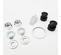 Écrous de moteur pour moyeu de vélo électrique - Rondelles de sécurité - Écrous de verrouillage de roue de vélo électrique (M12 (12 mm)