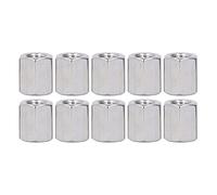 Écrous De Raccord M10, 10 PCS, Acier Inoxydable 304, Filetage Métallique - Résistants À La Corrosion, Design Hexagonal, Fixation Sécurisée Pour Tiges Filetées