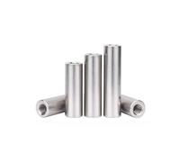 Écrous de raccordement, Écrous d'accouplement M2.5 M4 M5 M6, pièces, entretoises rondes en aluminium à double filetage(20MM*M4)