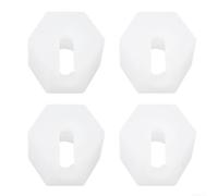 Écrous de rechange pour Sodastream pour Crystal 1.0 2.0 et modèles sources, connecteurs en plastique blanc, anti-fuite, faciles à installer pour machine à soda, lot de 2 ou 4 pièces (4 pièces)