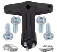 Écrous de roue antivol avec e sécurité - Compatible avec Renault Clio, Espace, Kangoo, Megane et Opel - Numéro de pièce de rechange 7700422600
