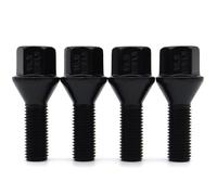 Écrous de Roue Compatible Avec Pour Série 1 E81 2006-2011 | Pour Série 3 E90 2004-2008 Pour Série 5 E61 2002-2007 4x Boulons De Roue Écrous M12x1,5 26 Mm