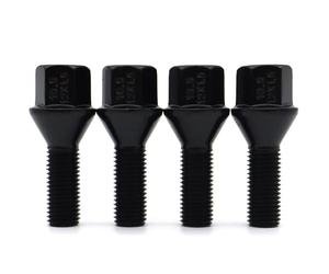 Écrous de Roue Compatible Avec Pour Série 1 E81 2006-2011 | Pour Série 3 E90 2004-2008 Pour Série 5 E61 2002-2007 4x Boulons De Roue Écrous M12x1,5 26 Mm
