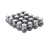 Écrous de Roue Compatible Avec Toyota Pour Lexus 20 Pièces 12X1,5mm Écrous De Roue De Siège Hexagonaux 13/16 21mm Écrous De Roue De Style Mag Chromé Boulons De Roue En Acier Longs Goujons De Pneu De V