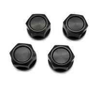 Écrous de roue en aluminium noir 17 mm pour Losi 1/6 Super Baja Rey LOS252078