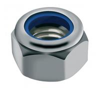 Écrous de sécurité hexagonaux - bague polyamide - inox A4 - diamètre 5 - 200 pièces ACTON