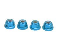 Écrous de verrouillage en alliage d'aluminium RC pour voiture TRAXXAS UDR 1/7RC (Bleue)