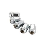 Écrous de voiture Roue Écrou De Roue De Voiture 35mm 1.38 "13/16" 21mm /19mm M12x1.50 /m14x1.5 /m12x1.25 (5 Cosses Et 6 Cosses) Écrou De Boulon De Moyeu De Roue De Voiture(Hex 19mm 5pcs,M12x1.25)