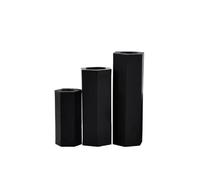 Écrous d'écartement hexagonaux mâles et femelles, Entretoises de carte mère en Nylon hexagonal femelle noir M4 M5 M6 5-60mm paquet 50 pièces(22mm,M5 (20Pcs))