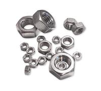 ECROUS DIN 934 6 PANS INOX A4 AISI 316 GAMME DE 5 à 16 mm de Ø 16 X 200