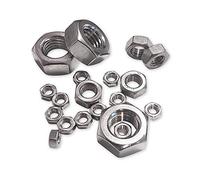 ECROUS DIN 934 6 PANS INOX A4 AISI 316 GAMME DE 5 à 16 mm de Ø 16 X 200