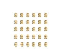 Écrous d'insertion en cuivre M2-M6, 30 à 100 pièces, filetage moleté, thermofusibles, en laiton, pour impression 3D sur ordinateur portable(Style A(30Pcs),M4x4x5)