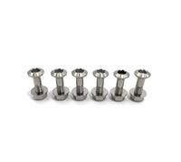 Écrous, écrous de quincaillerie, Boulons de pignon de moto, plateau de chaîne, vis et écrous for la plupart des motos tout-terrain(Titanium-Original)