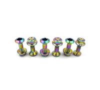 Écrous, écrous de quincaillerie, Boulons de pignon de moto, plateau de chaîne, vis et écrous for la plupart des motos tout-terrain(Titanium-Phantom)