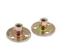 Écrous en T en acier, 1 écrou de blocage à trois trous M6 M8 M10 M12 Raccord fileté en fer