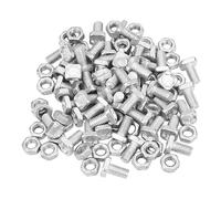 Écrous Et Boulons De Serre À Tête Carrée, Kit De Réparation De Pièces De Rechange, Fournitures De Jardin, 50 Paquets, Fs-Phfu