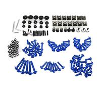 Écrous et boulons Kit De Vis De Carénage pour Moto pour Suzuki GSX-R 600 750 GSXR 2006-2012, Rondelles De Carrosserie, Fixations, Écrous De Fixation. Kit de Boulon Vis(Bleu)