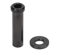 Écrous fixes à pince C pour vélo de route, 30mm, en alliage de titane, antirouille, Anti-oxydation, polissage fin, étriers de frein de vélo (Noire)