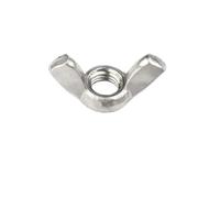Écrous for oreilles M3 M4 M5 M6 M8 M10 M12 Acier inoxydable 304 Serrer for la main un écrou Écrou papillon Lingot(10Pieces,M4)