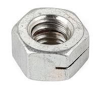 Écrous hexagonaux autobloquants fendus ESN H100 - M6