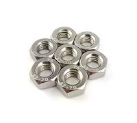 Écrous hexagonaux DIN 934 en acier inoxydable A2 filetage à gauche (M12) x 1