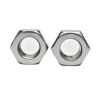 Écrous hexagonaux en acier inoxydable 304 M1M1.2M1.4M1.6M2M2.5M2.6M3M3.5M4M5M6 M8 M10 M12 M14 M16 M18 M20M22M24(M3.5 (30pcs))