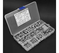 Écrous hexagonaux en acier inoxydable, filetage grossier, système américain UNC, 360 pièces, écrous de roue ensemble, Fermetures